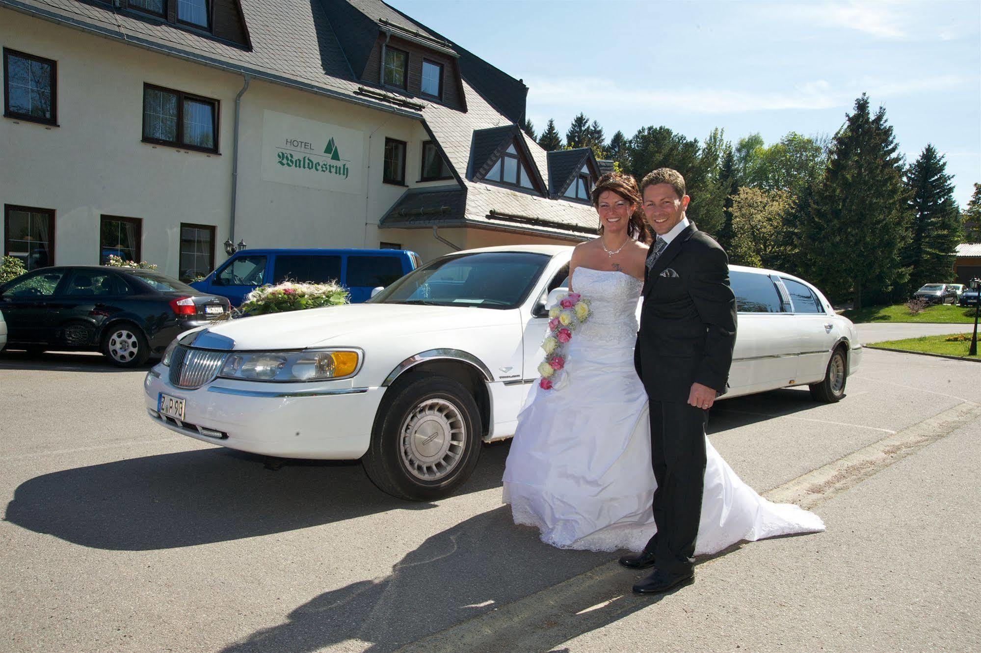 Hotel Waldesruh Lengefeld  Bagian luar foto